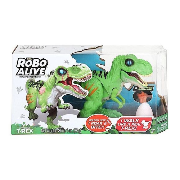 Zuru Robo Alive T-Rex Attacking T-REX Real Life Robotic Pets Dinosaur - Picture 1 of 2